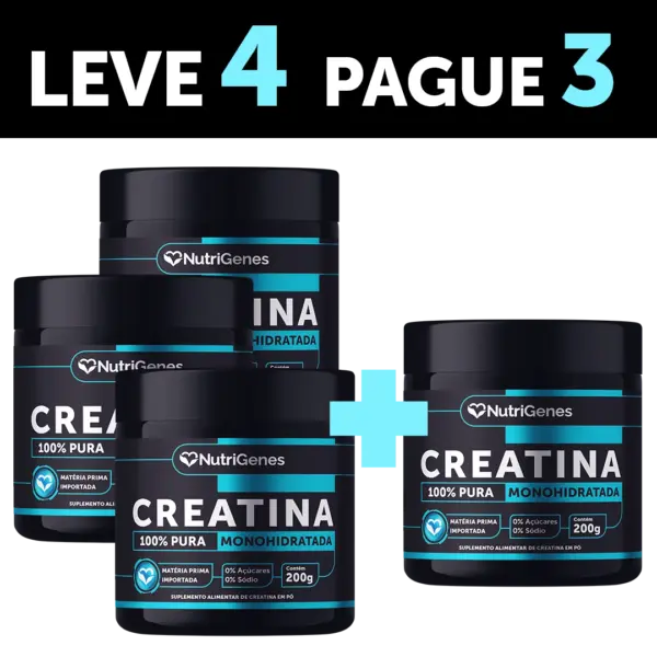 CREATINA 200g - LEVE 4 PAGUE 3
