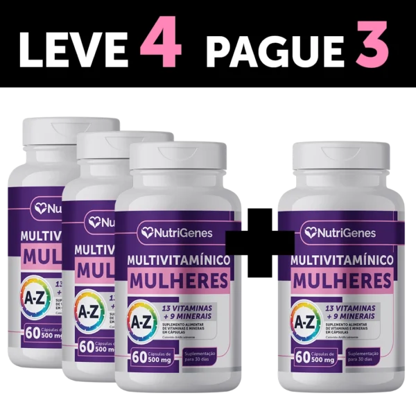 MULTIVITAMÍNICO MULHERES - LEVE 4 PAGUE 3