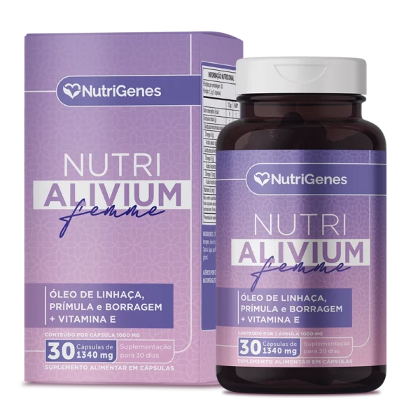 NUTRI ALIVIUM FEMME - 30 CÁPSULAS