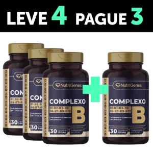 COMPLEXO B - 30 CÁPSULAS - LEVE 4 PAGUE 3