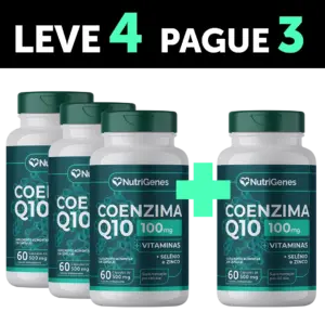 COENZIMA Q10 60 CÁPSULAS - LEVE 4 PAGUE 3