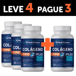 COLÁGENO TIPO 2 PLUS - LEVE 4 PAGUE 3
