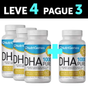 DHA 1000 PURE 60 CÁPSULAS – LEVE 4 PAGUE 3