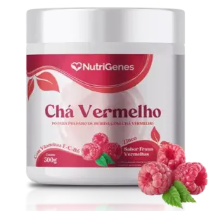 CHÁ VERMELHO SABOR FRUTAS VERMELHAS 300G