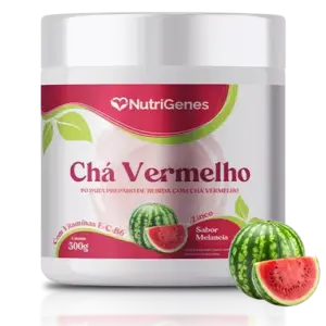 CHÁ VERMELHO SABOR MELANCIA 300G