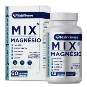 MIX 5 MAGNÉSIO 60 CÁPSULAS