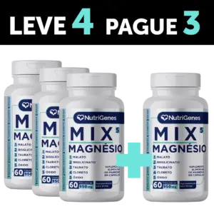 MIX 5 MAGNÉSIO - LEVE 4 PAGUE 3